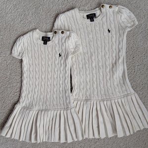 Polo Ralph Lauren Sweater Dresses (4T & 6)